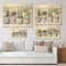 Designart - Cactus and Succulent House Plants V - Botanical Print on Natural Pine Wood